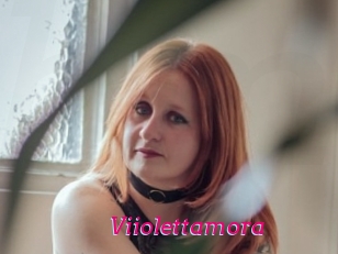 Viiolettamora